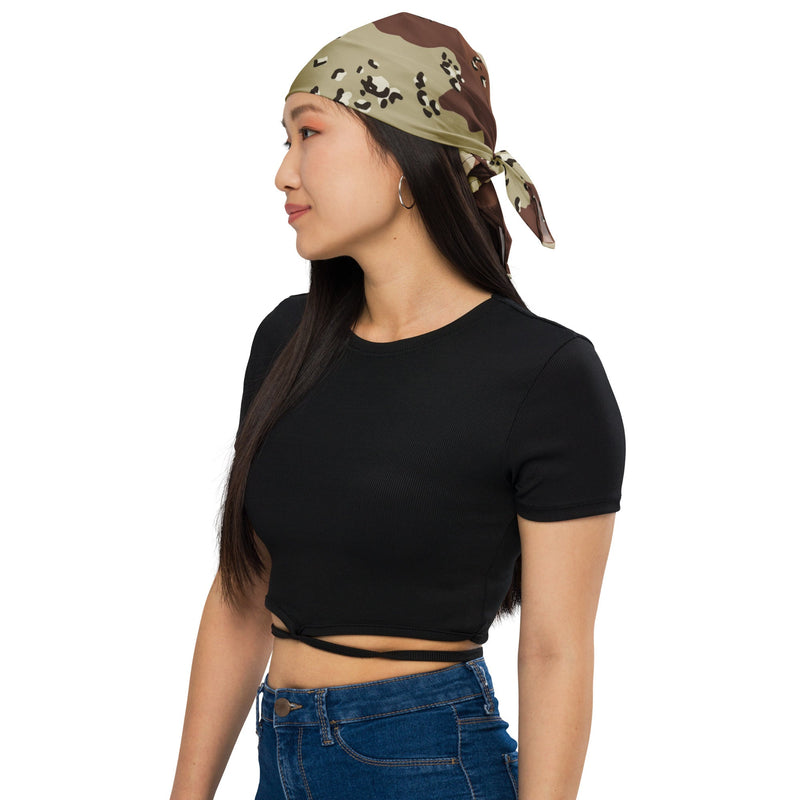 Chocolate Chip Desert CAMO Bandana - Head