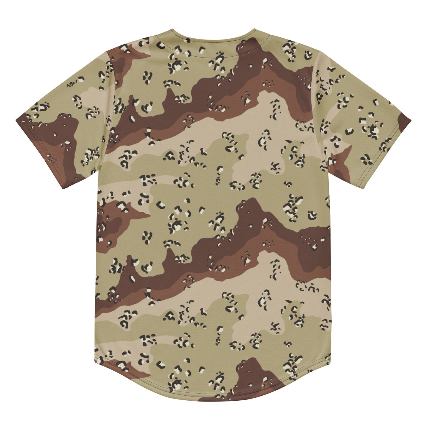 American Chocolate Chip Desert Battle Dress Uniform (DBDU) CAMO baseball jersey - Baseball Jerseys