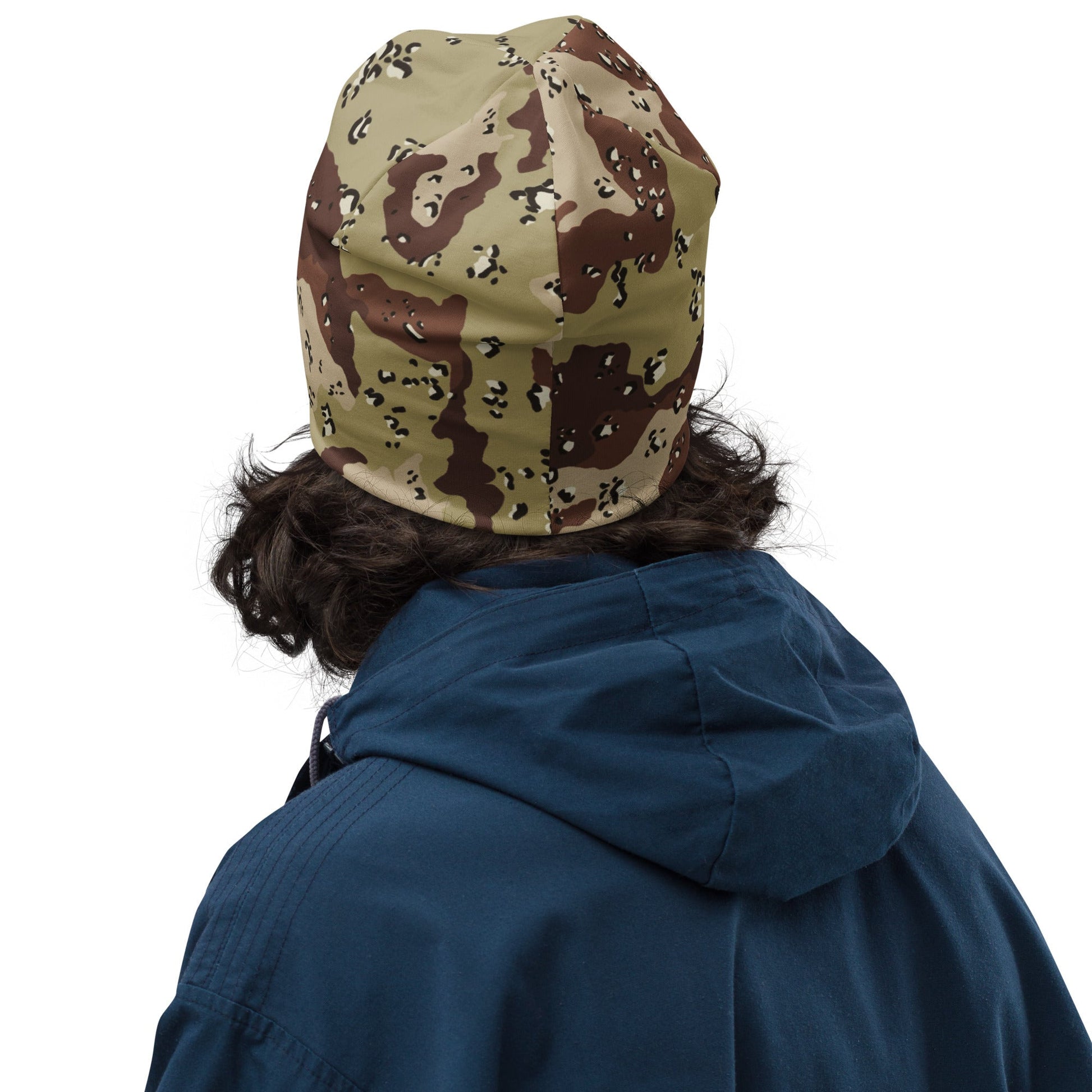 American Chocolate Chip Desert Battle Dress Uniform (DBDU) CAMO Beanie - Beanies