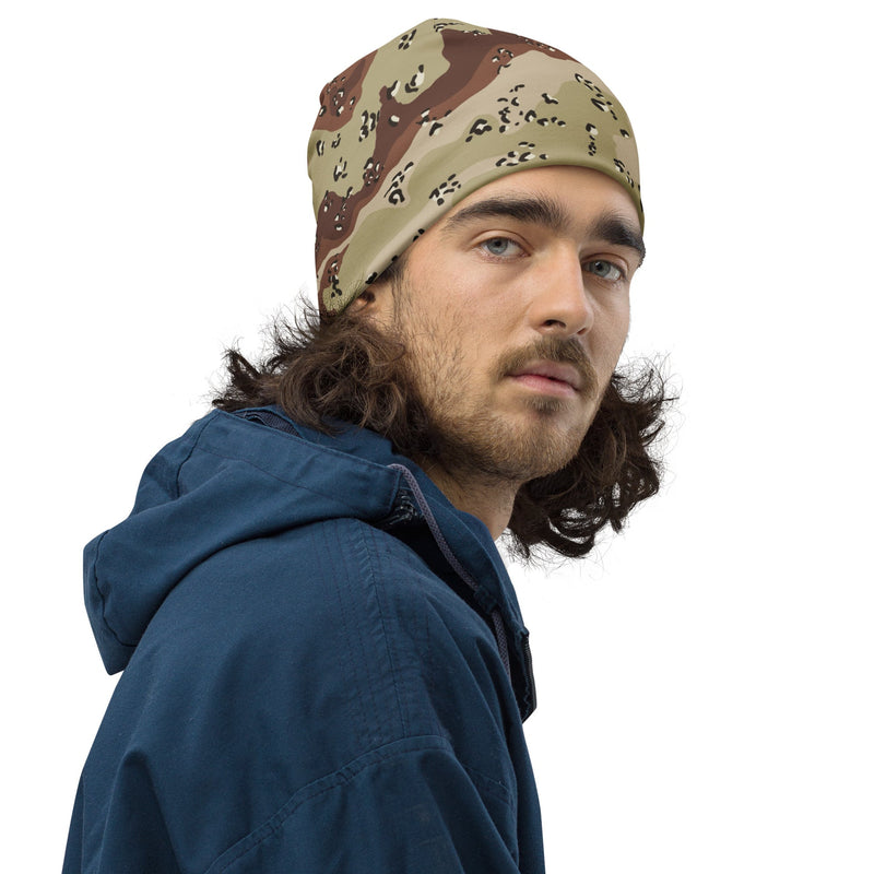 Chocolate Chip Desert CAMO Beanie - Head