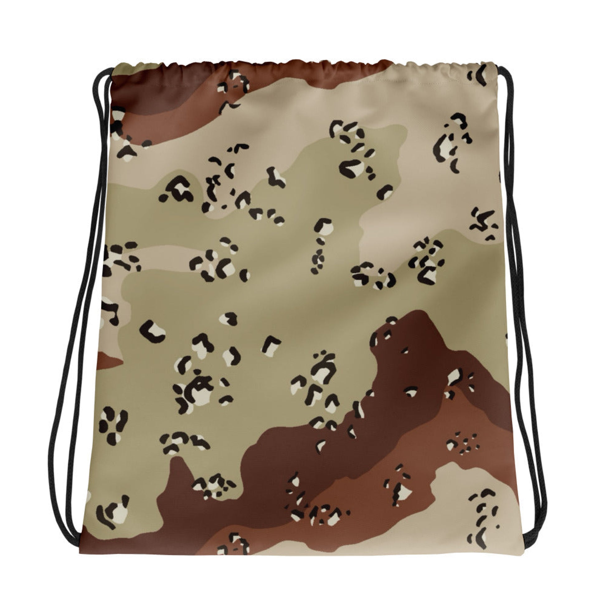 American Chocolate Chip Desert Battle Dress Uniform (DBDU) CAMO Drawstring Bag - Bags
