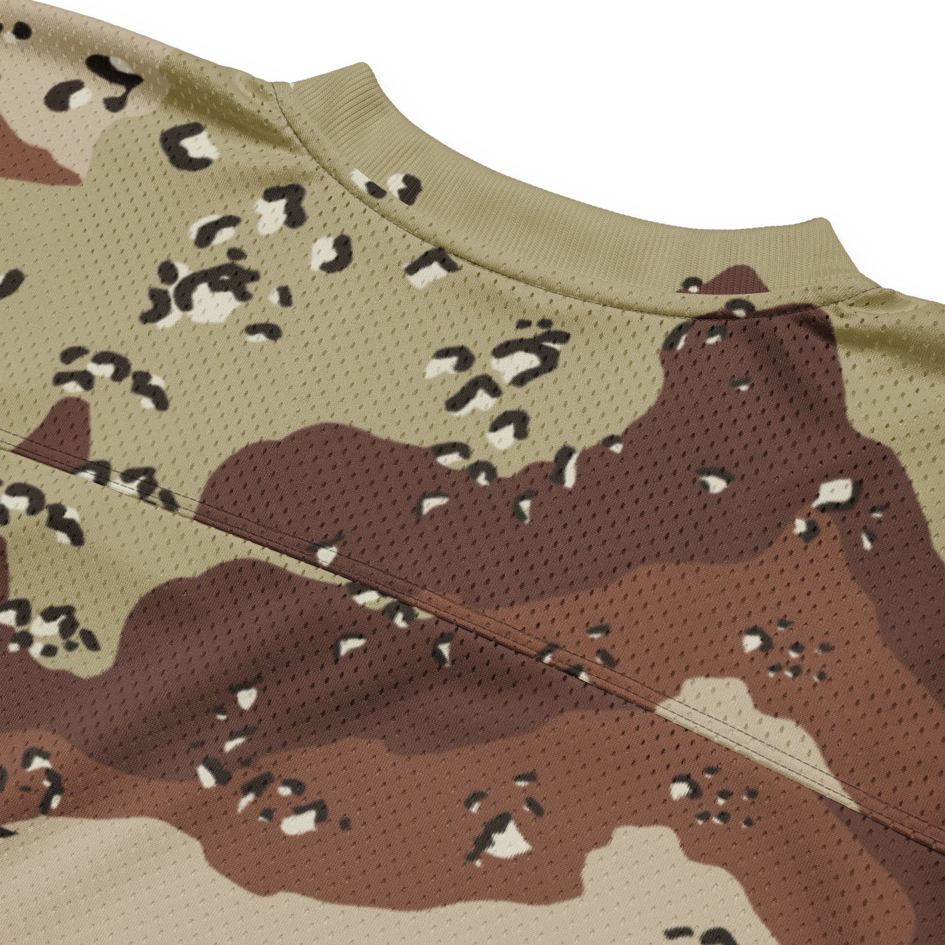 American Chocolate Chip Desert Battle Dress Uniform (DBDU) CAMO Unisex Football Jersey