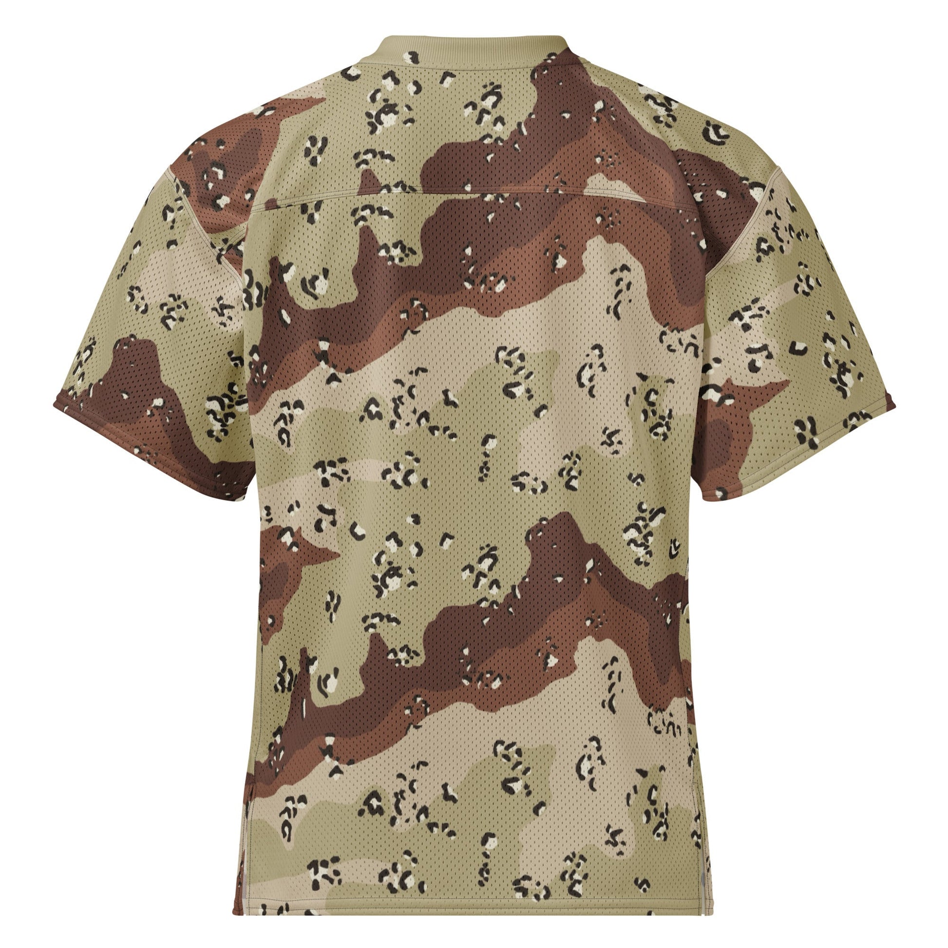 American Chocolate Chip Desert Battle Dress Uniform (DBDU) CAMO Unisex Football Jersey