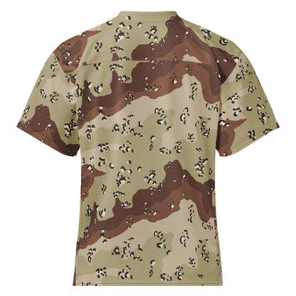 American Chocolate Chip Desert Battle Dress Uniform (DBDU) CAMO Unisex Football Jersey
