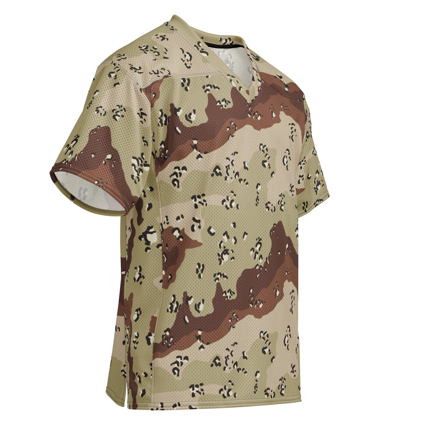 American Chocolate Chip Desert Battle Dress Uniform (DBDU) CAMO Unisex Football Jersey