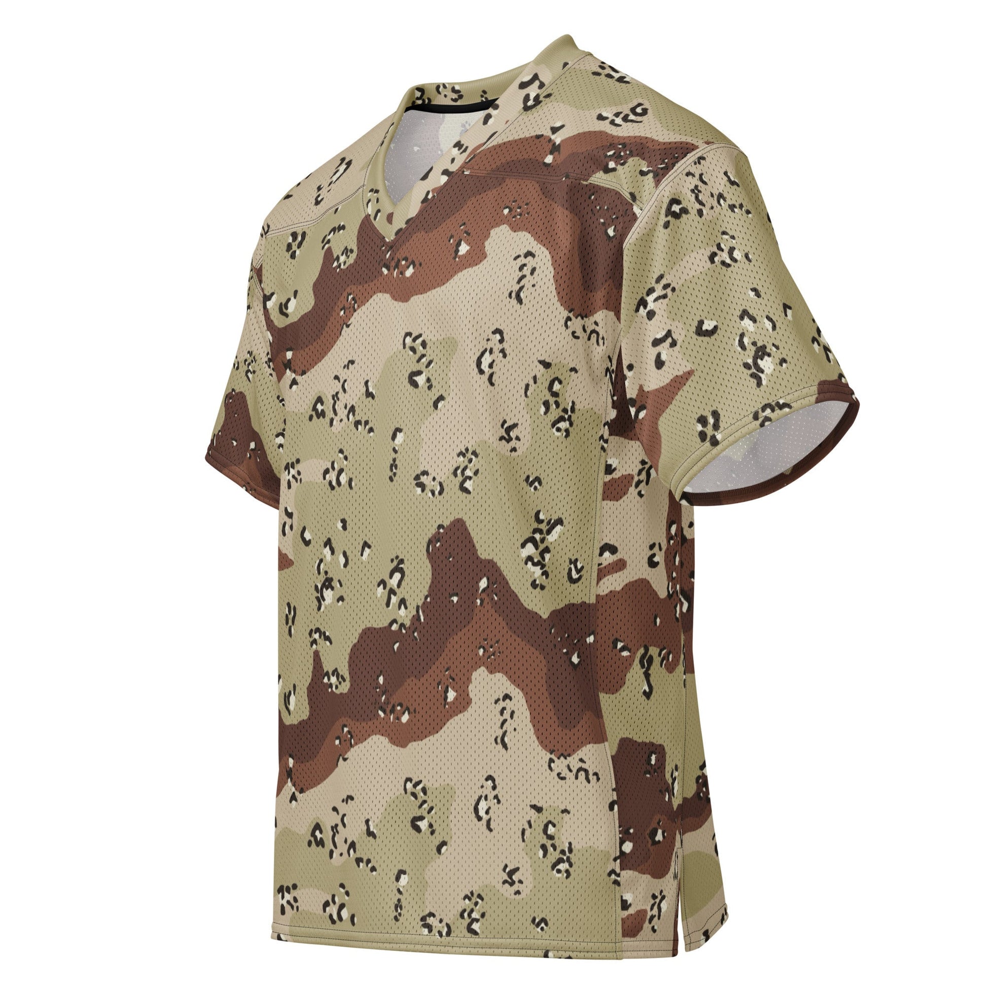 American Chocolate Chip Desert Battle Dress Uniform (DBDU) CAMO Unisex Football Jersey