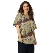 Chocolate Chip Desert CAMO Unisex American Football Jersey
