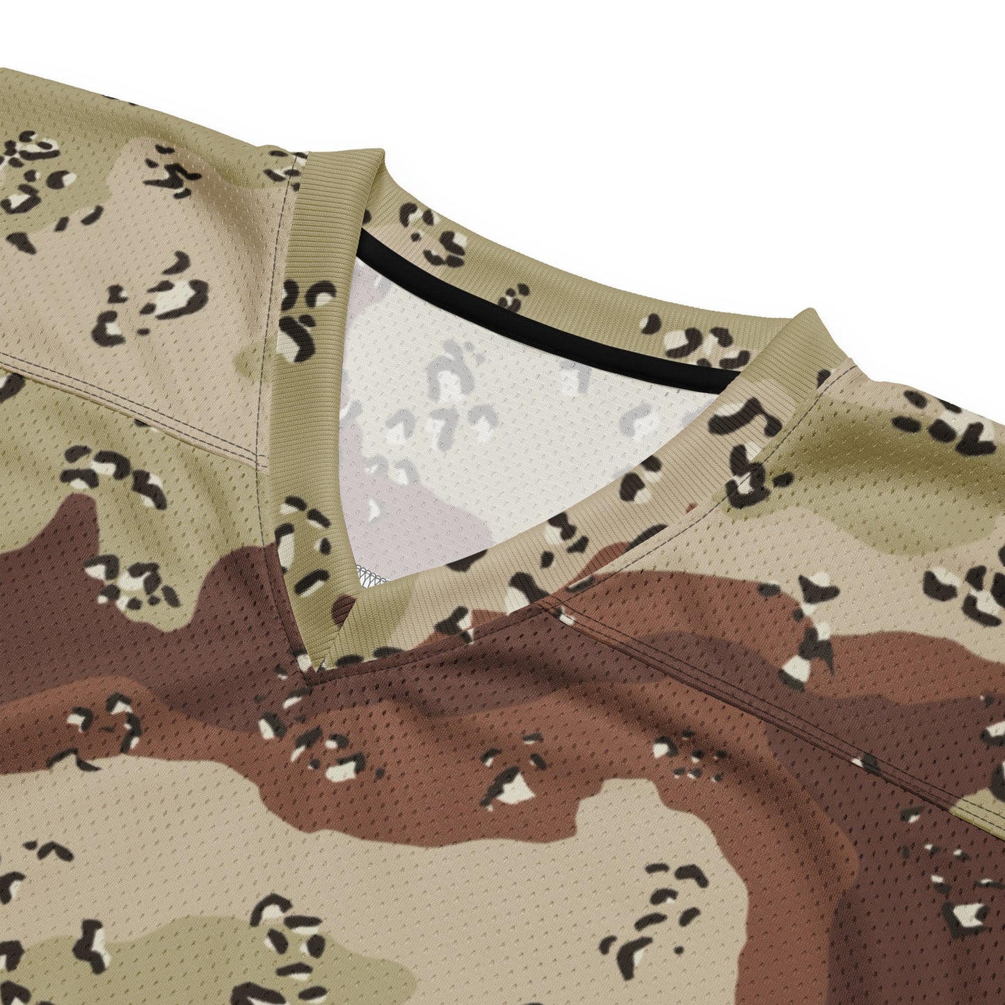 American Chocolate Chip Desert Battle Dress Uniform (DBDU) CAMO Unisex Football Jersey