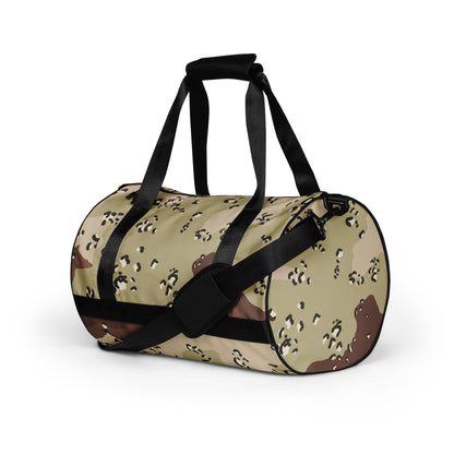 American Chocolate Chip Desert Battle Dress Uniform (DBDU) CAMO gym bag - Gym Bags