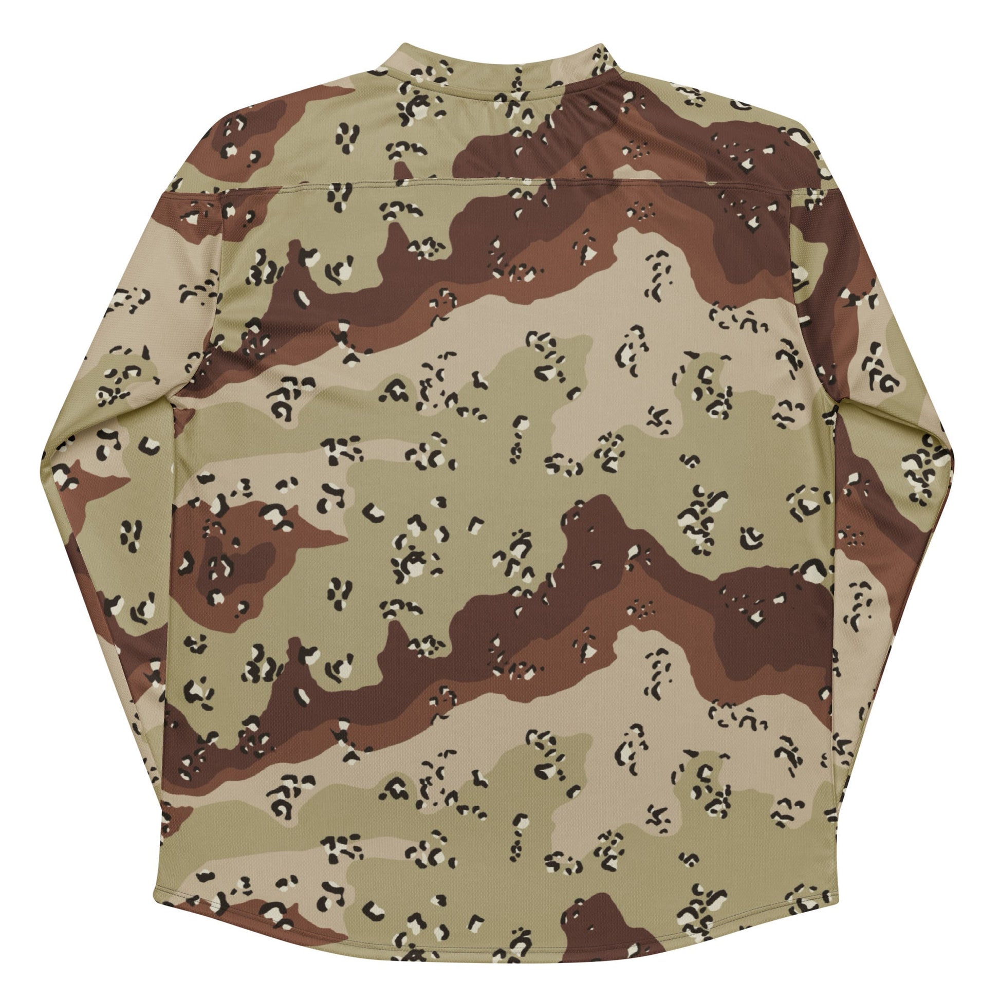 American Chocolate Chip Desert Battle Dress Uniform (DBDU) CAMO hockey fan jersey - Hockey Jerseys