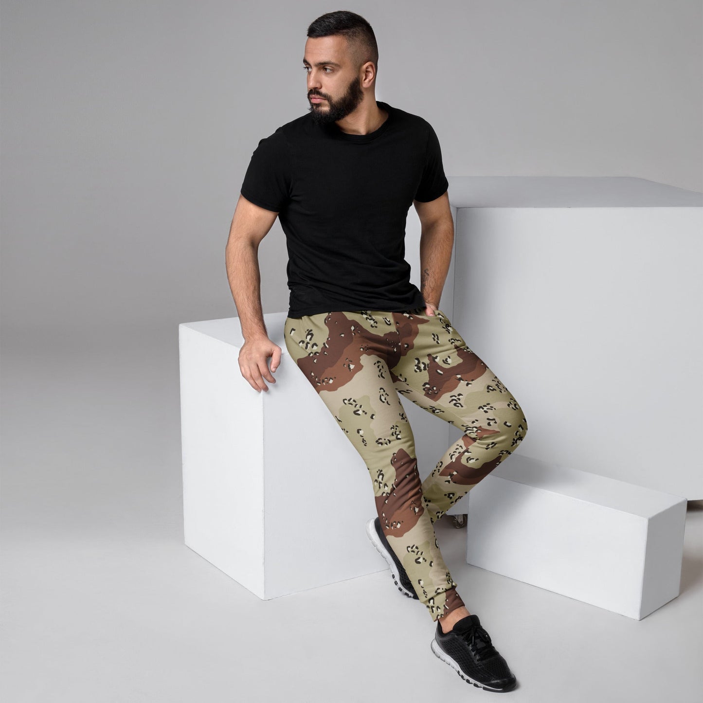 American Chocolate Chip Desert Battle Dress Uniform (DBDU) CAMO Mens Joggers - XS