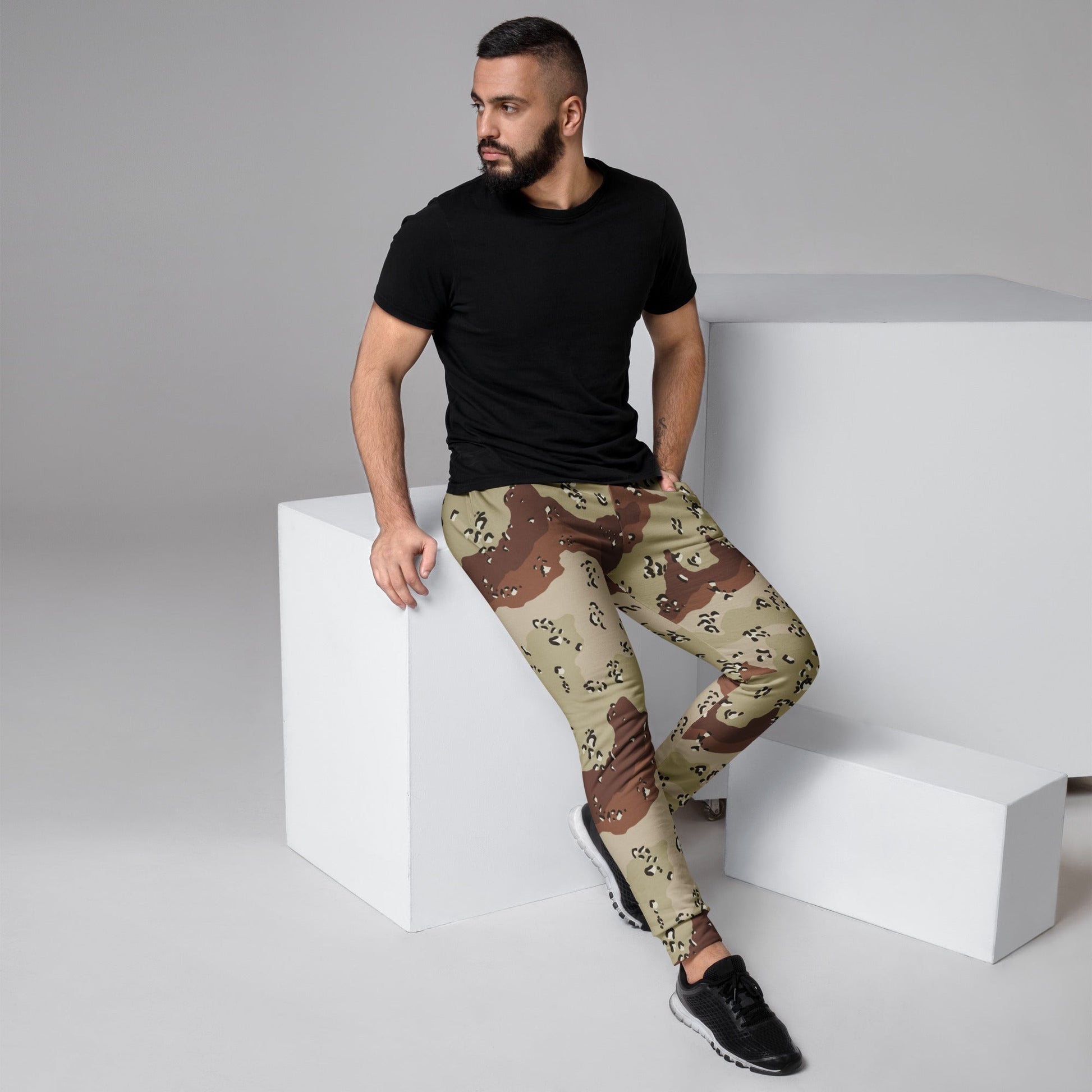 American Chocolate Chip Desert Battle Dress Uniform (DBDU) CAMO Mens Joggers - XS