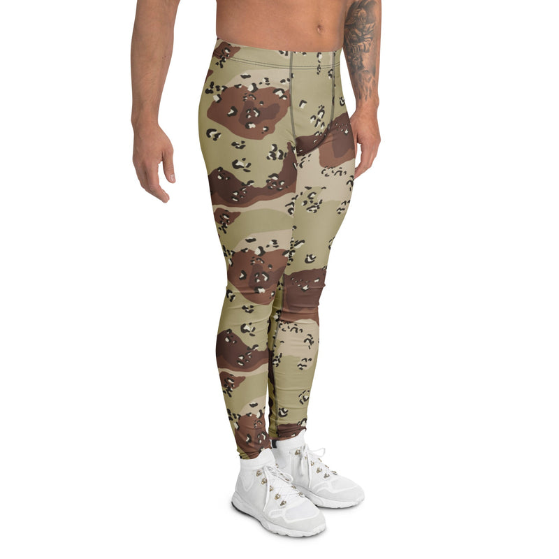 Chocolate Chip Desert CAMO Mens Leggings - Men