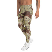 Chocolate Chip Desert CAMO Mens Leggings - Men