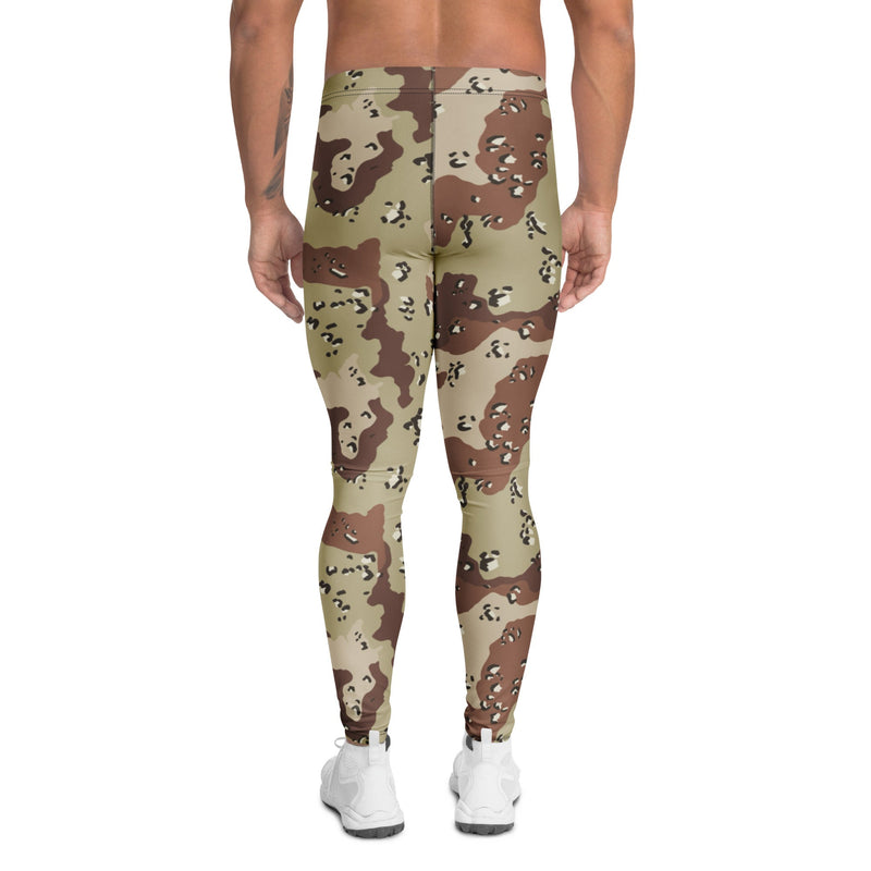 Chocolate Chip Desert CAMO Mens Leggings - Men