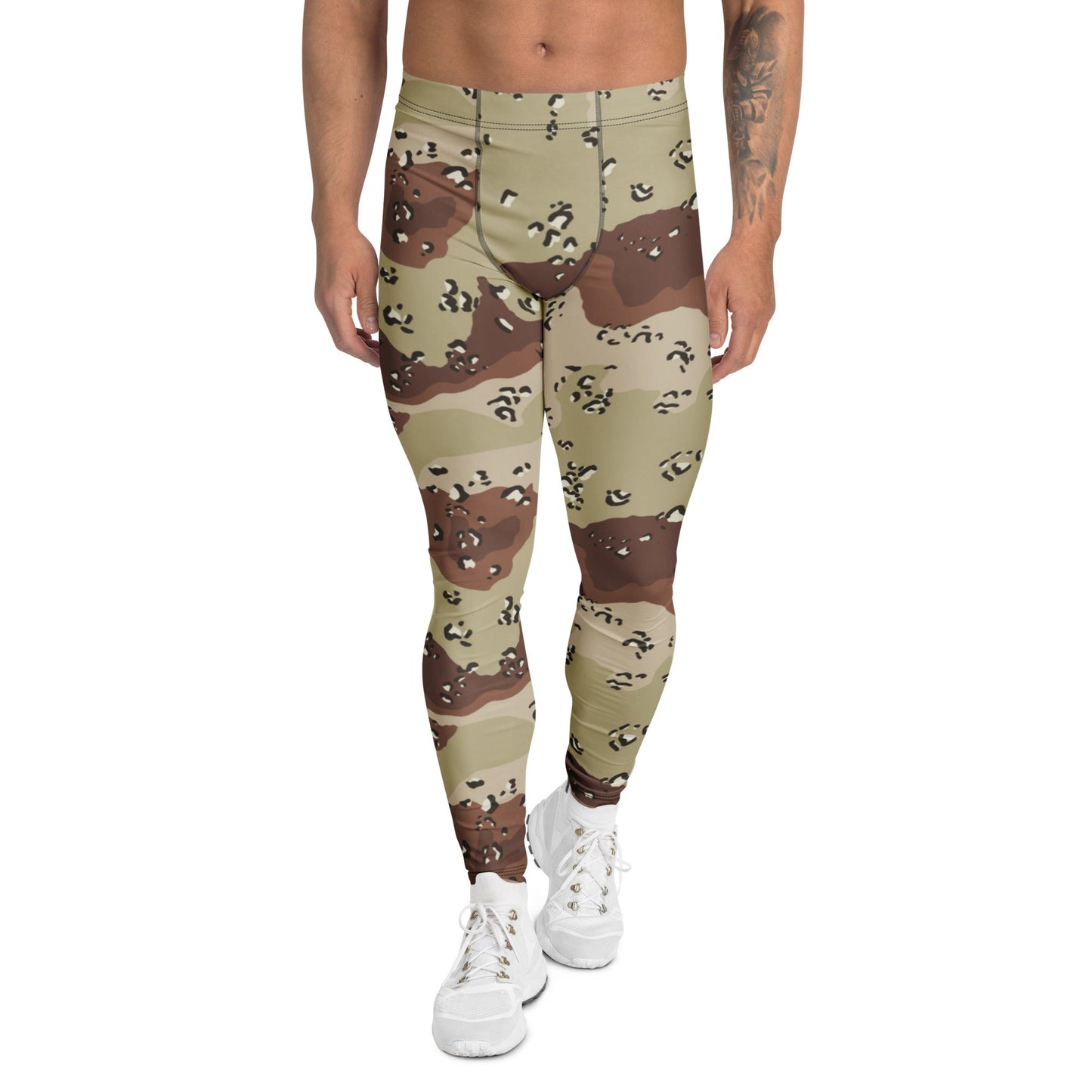American Chocolate Chip Desert Battle Dress Uniform (DBDU) CAMO Mens Leggings - XS