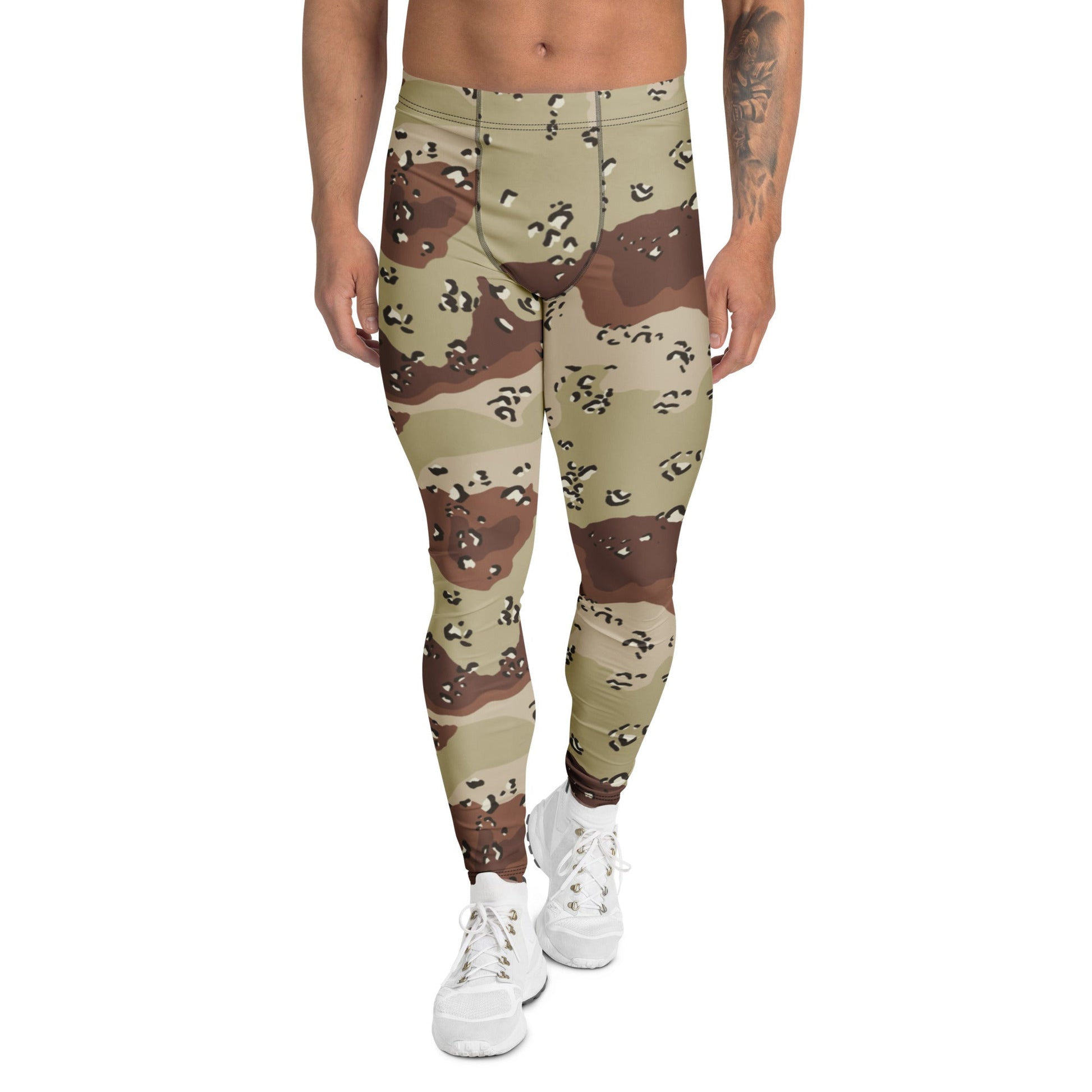 American Chocolate Chip Desert Battle Dress Uniform (DBDU) CAMO Mens Leggings - XS