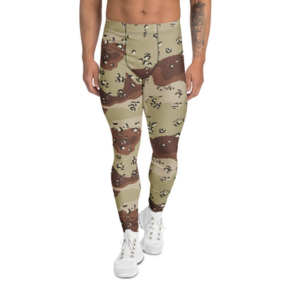 American Chocolate Chip Desert Battle Dress Uniform (DBDU) CAMO Mens Leggings - XS