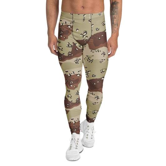 American Chocolate Chip Desert Battle Dress Uniform (DBDU) CAMO Mens Leggings - XS