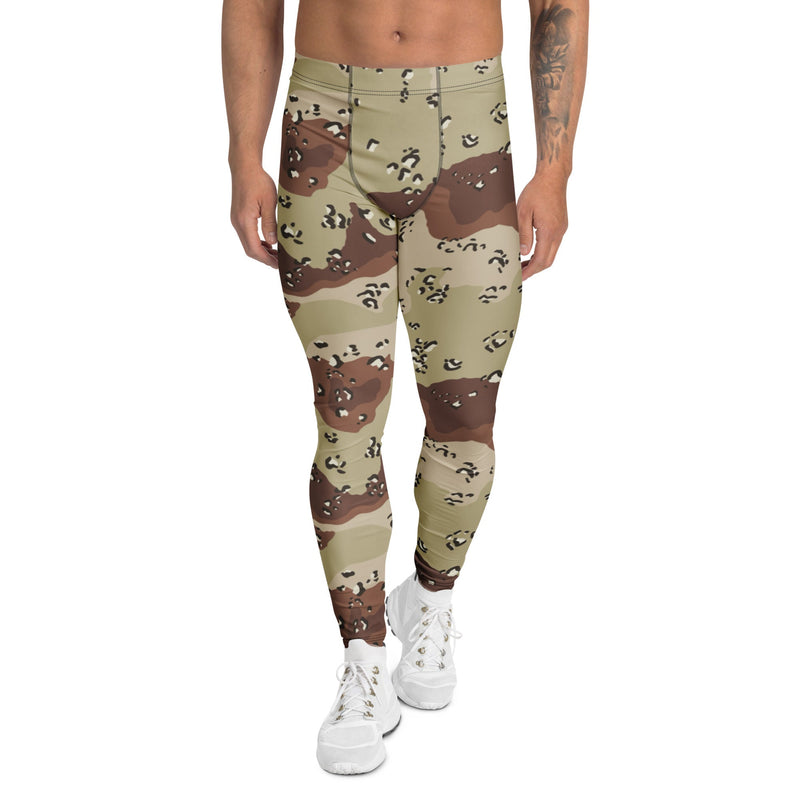 Chocolate Chip Desert CAMO Mens Leggings - XS - Men