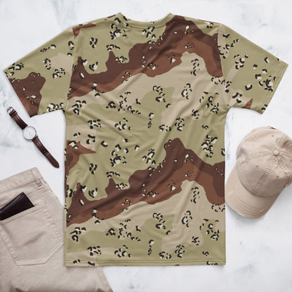 American Chocolate Chip Desert Battle Dress Uniform (DBDU) CAMO Mens T-shirt - T-Shirts