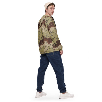 American Chocolate Chip Desert Battle Dress Uniform (DBDU) CAMO Mens windbreaker - Windbreakers