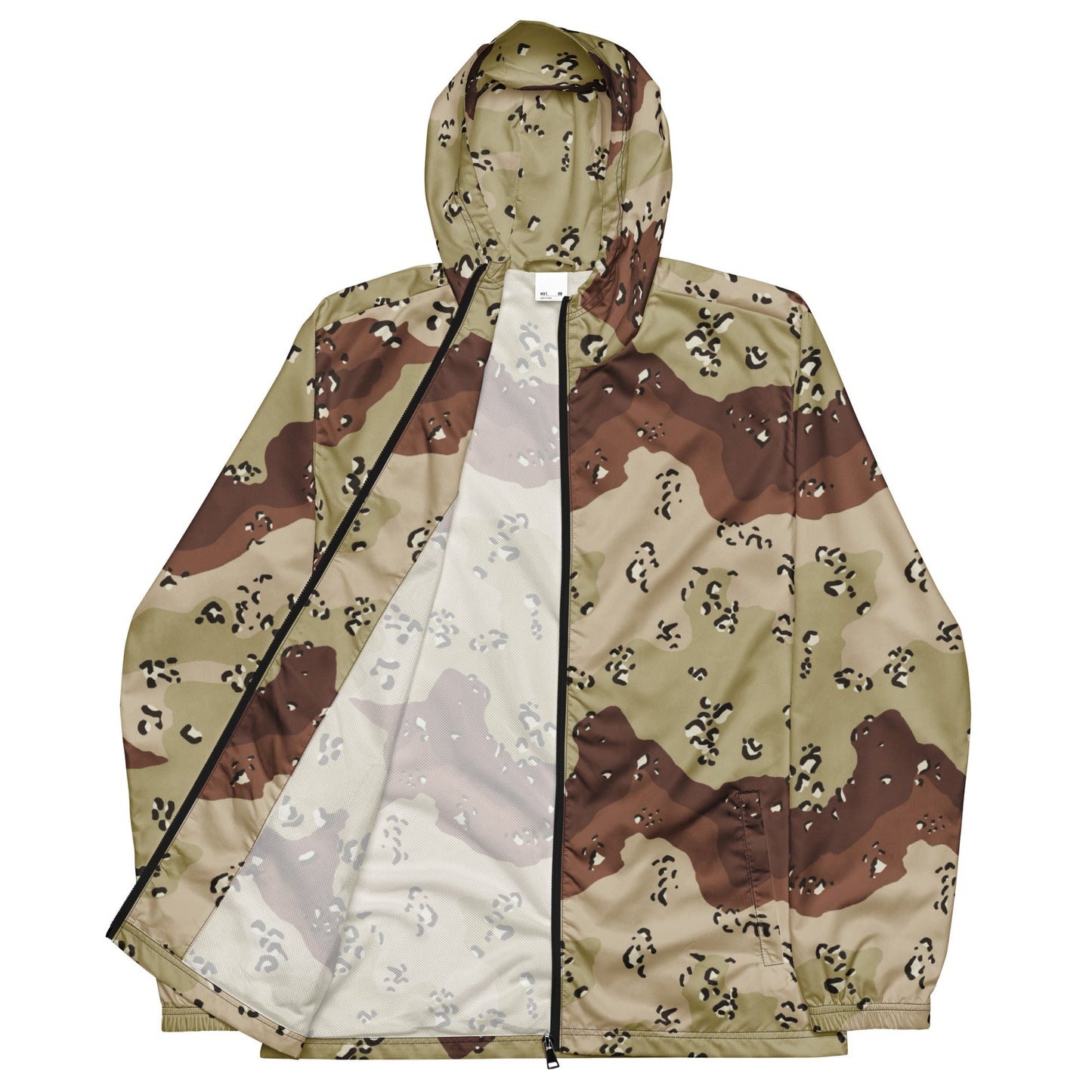 American Chocolate Chip Desert Battle Dress Uniform (DBDU) CAMO Mens windbreaker - Windbreakers