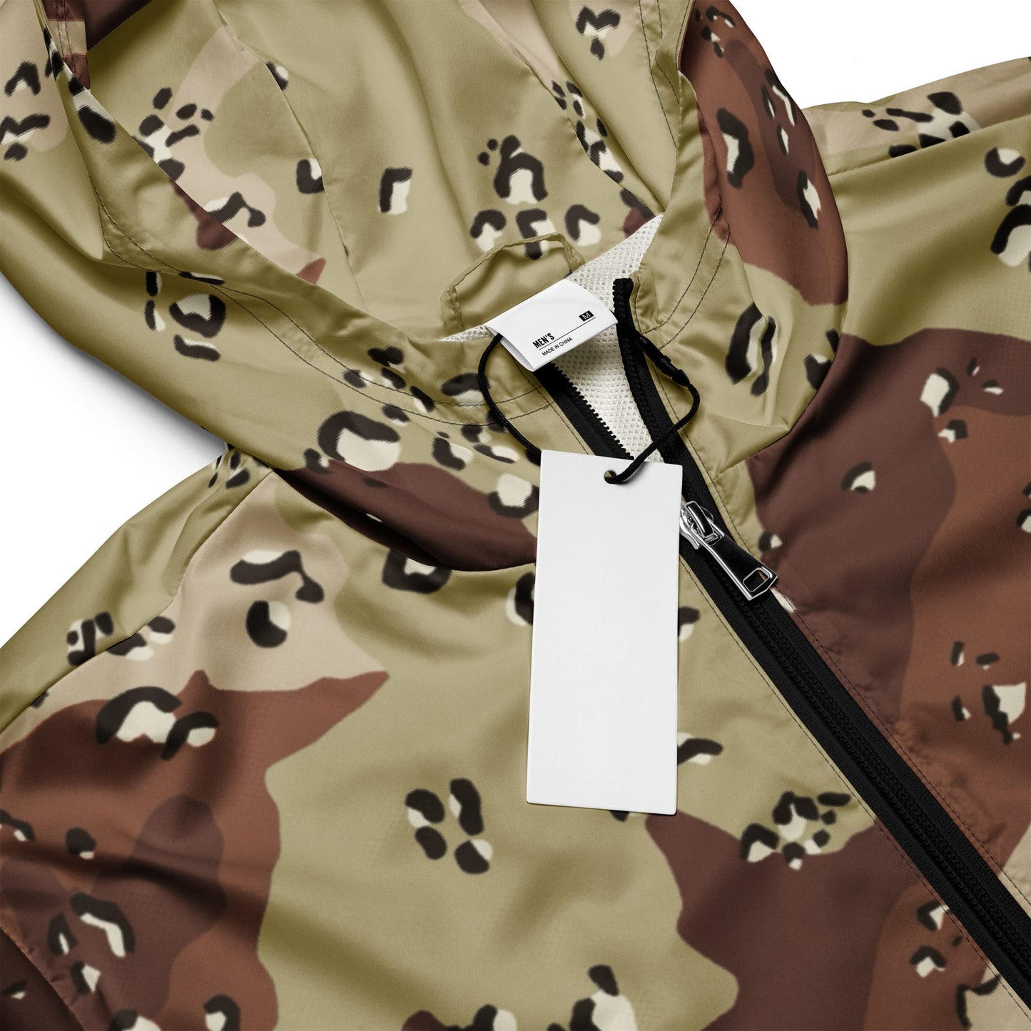 American Chocolate Chip Desert Battle Dress Uniform (DBDU) CAMO Mens windbreaker - Windbreakers