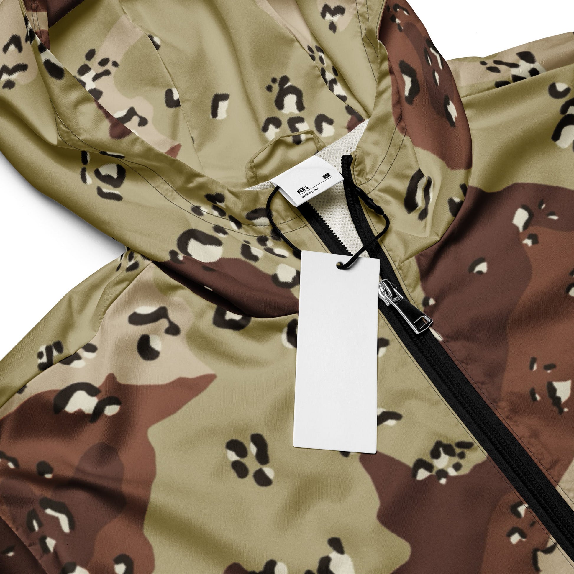 American Chocolate Chip Desert Battle Dress Uniform (DBDU) CAMO Mens windbreaker - Windbreakers