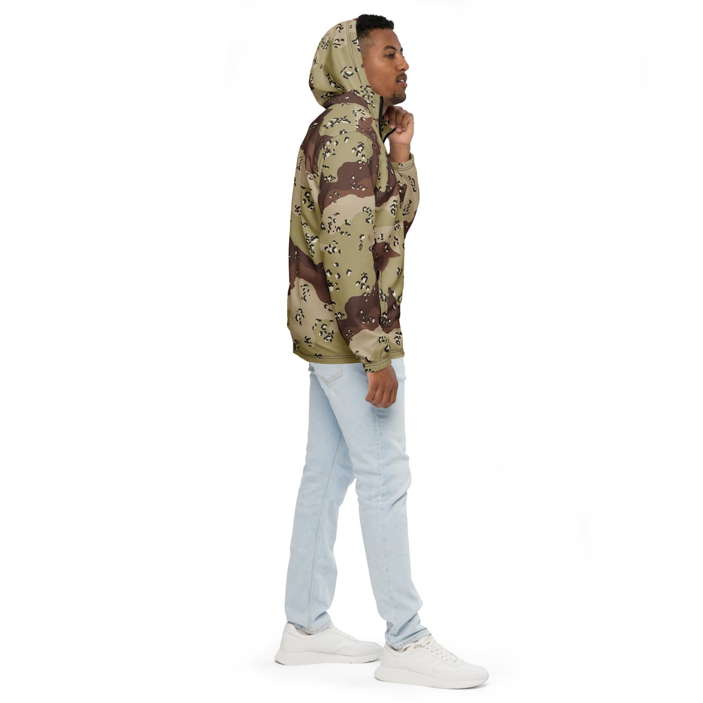 American Chocolate Chip Desert Battle Dress Uniform (DBDU) CAMO Mens windbreaker - Windbreakers