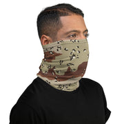Chocolate Chip Desert CAMO Neck Gaiter - Head