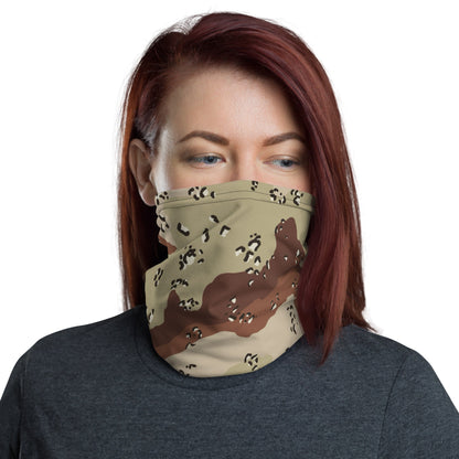 American Chocolate Chip Desert Battle Dress Uniform (DBDU) CAMO Neck Gaiter - Gaiters