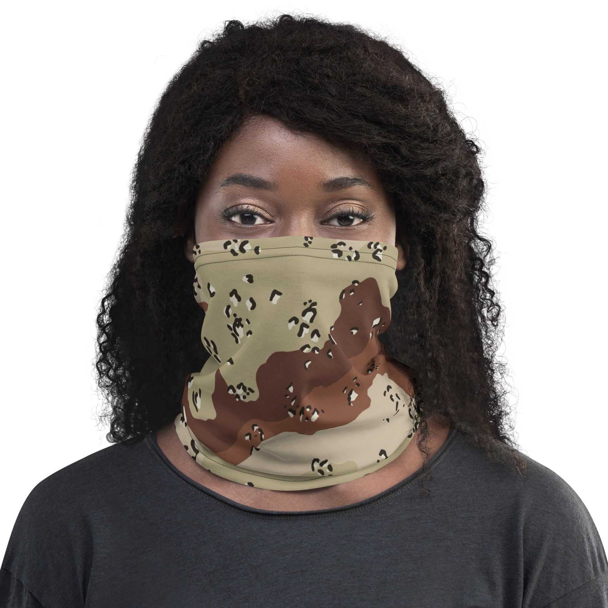 American Chocolate Chip Desert Battle Dress Uniform (DBDU) CAMO Neck Gaiter - Gaiters