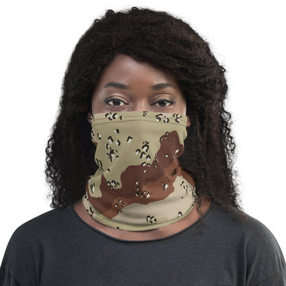 American Chocolate Chip Desert Battle Dress Uniform (DBDU) CAMO Neck Gaiter - Gaiters