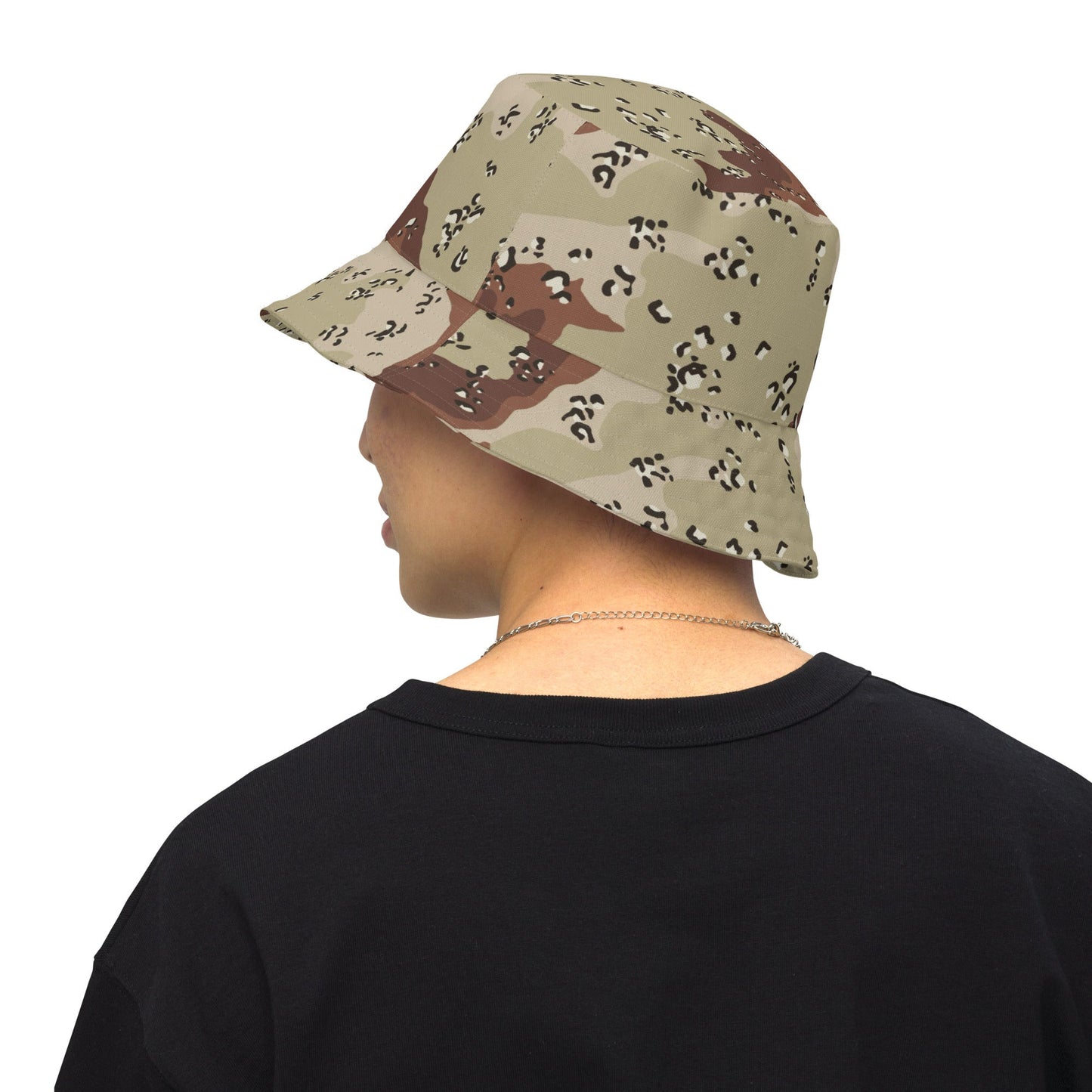 American Chocolate Chip Desert Battle Dress Uniform (DBDU) CAMO Reversible bucket hat - Bucket Hats