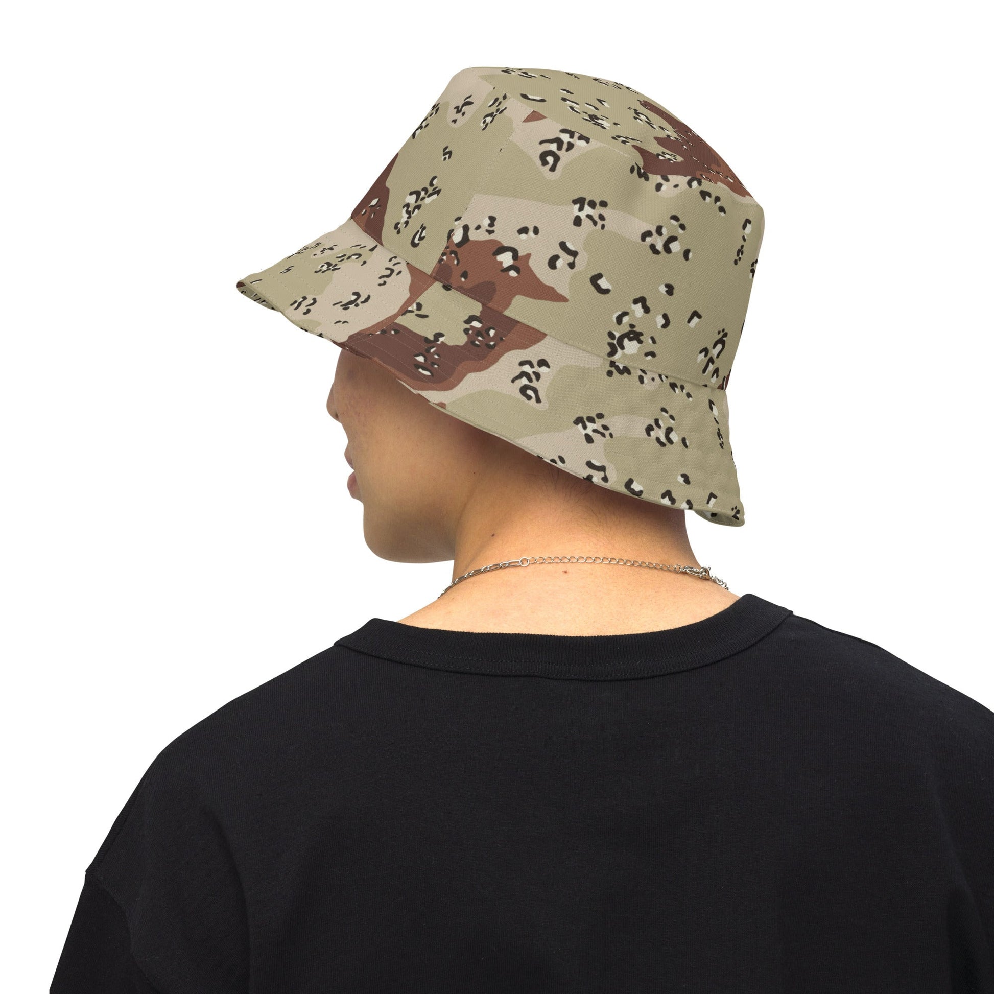 American Chocolate Chip Desert Battle Dress Uniform (DBDU) CAMO Reversible bucket hat - Bucket Hats