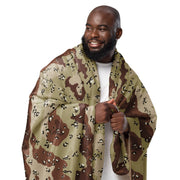 Chocolate Chip Desert CAMO Sherpa Blanket