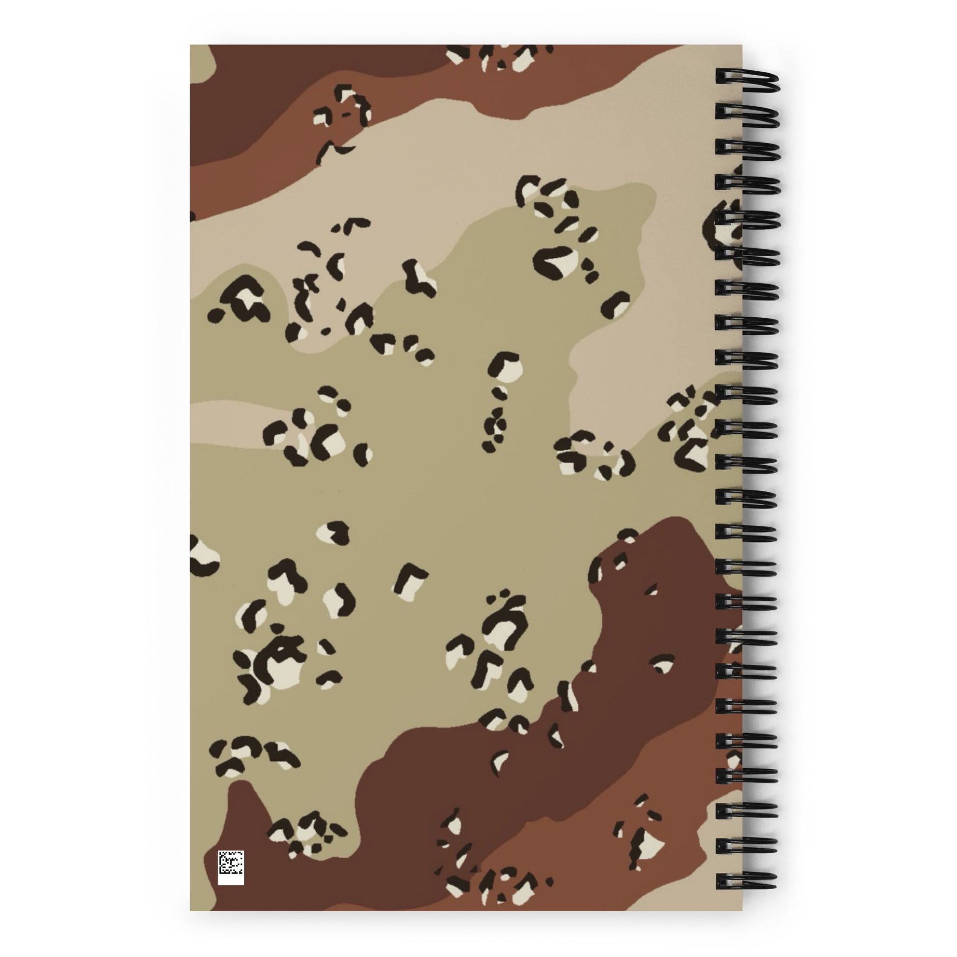 American Chocolate Chip Desert Battle Dress Uniform (DBDU) CAMO Spiral notebook - Notebooks