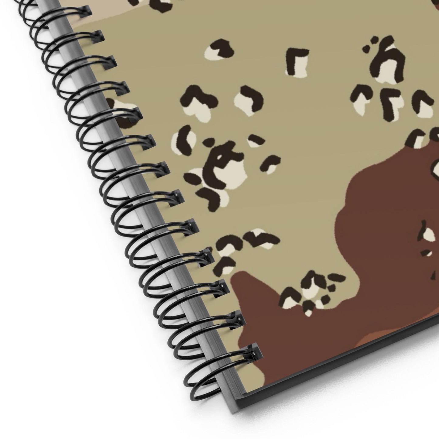 American Chocolate Chip Desert Battle Dress Uniform (DBDU) CAMO Spiral notebook - Notebooks