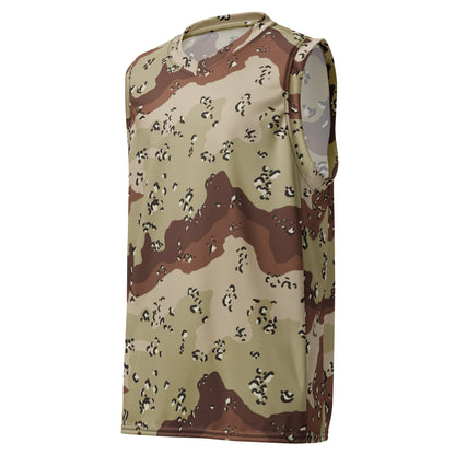 American Chocolate Chip Desert Battle Dress Uniform (DBDU) CAMO Unisex Basketball Jersey