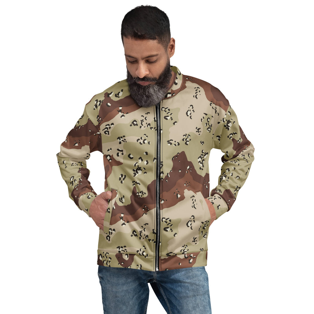CAMO HQ - Chocolate Chip Desert CAMO Unisex Bomber Jacket
