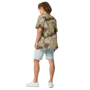 Chocolate Chip Desert CAMO Unisex Short-Sleeve Button Shirt - Button-Up