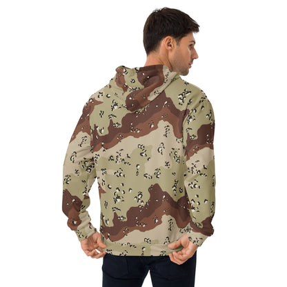American Chocolate Chip Desert Battle Dress Uniform (DBDU) CAMO Unisex Hoodie - Hoodies