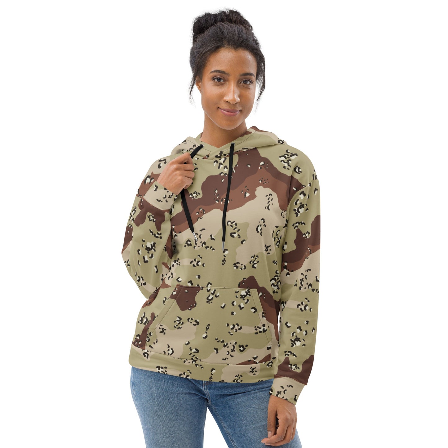 American Chocolate Chip Desert Battle Dress Uniform (DBDU) CAMO Unisex Hoodie - Hoodies