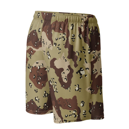 American Chocolate Chip Desert Battle Dress Uniform (DBDU) CAMO Unisex mesh shorts - Mesh Shorts