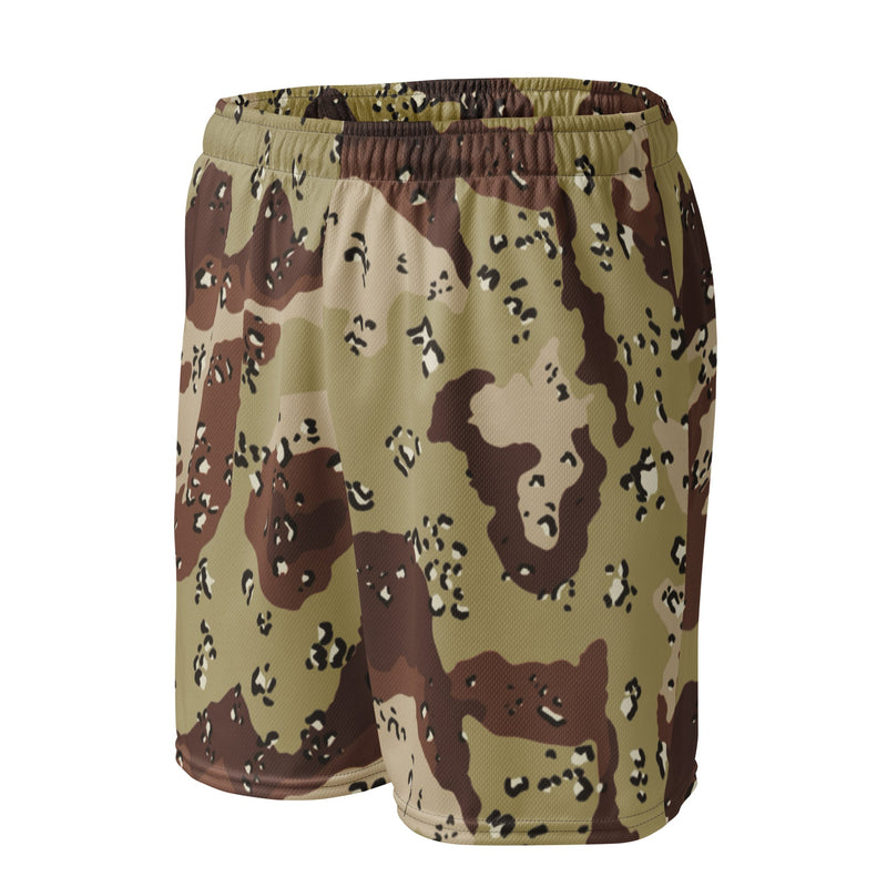 Chocolate Chip Desert CAMO Unisex Mesh Shorts