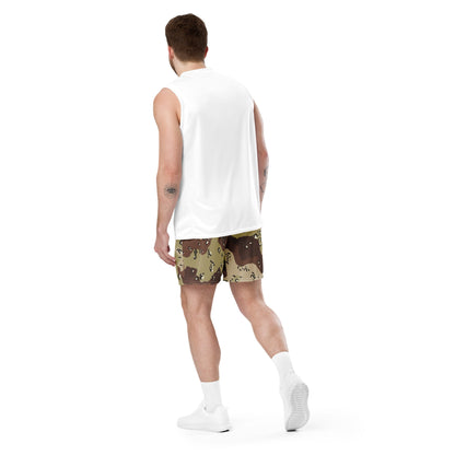 American Chocolate Chip Desert Battle Dress Uniform (DBDU) CAMO Unisex mesh shorts - Mesh Shorts