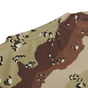 Chocolate Chip Desert CAMO Unisex Sports Jersey
