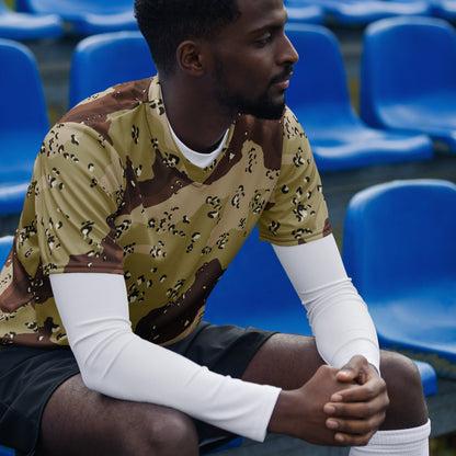 American Chocolate Chip Desert Battle Dress Uniform (DBDU) CAMO unisex sports jersey - Sports Jerseys