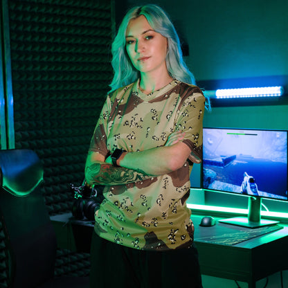 American Chocolate Chip Desert Battle Dress Uniform (DBDU) CAMO unisex sports jersey - Sports Jerseys